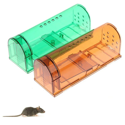 Smart Mousetrap: Safe Transparent Rodent Control Cage