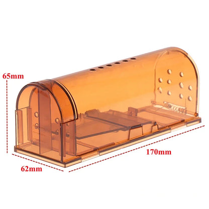 Smart Mousetrap: Safe Transparent Rodent Control Cage