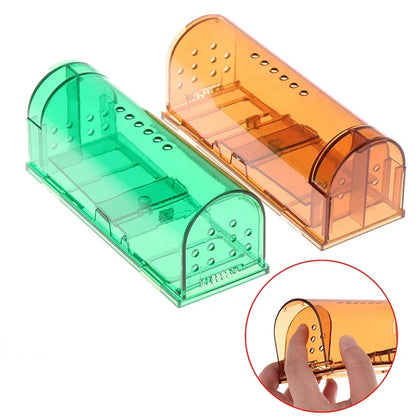 Smart Mousetrap: Safe Transparent Rodent Control Cage